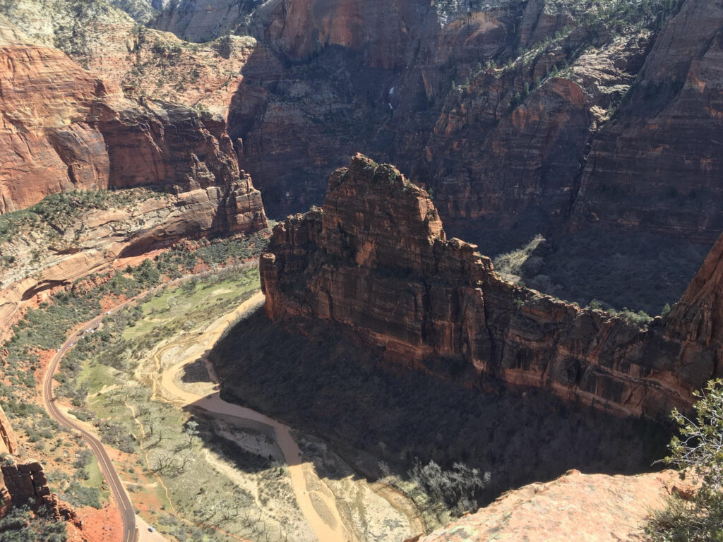 The otherworldly landscape of Zion National Park.