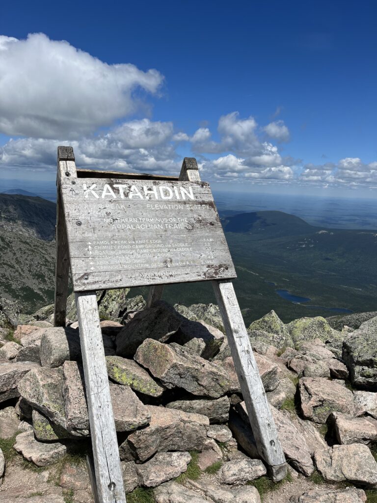 Mount Katahdin, a bucket list hike and the end point of the Appalachian Trail!