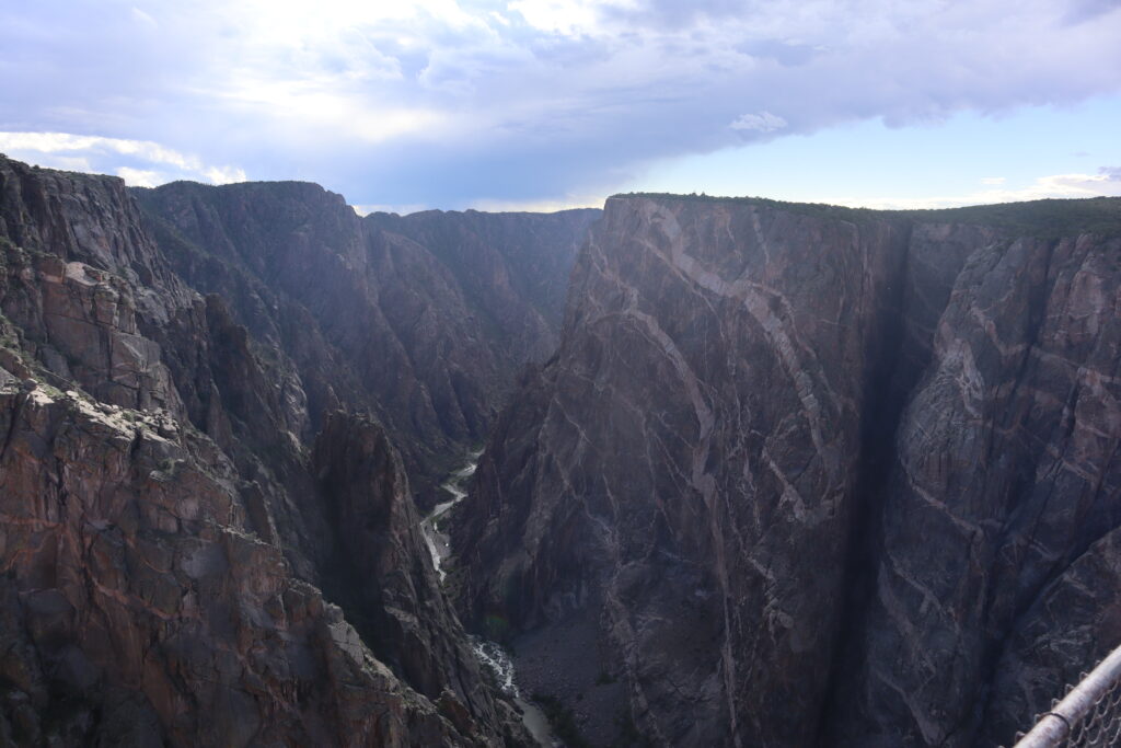 Black Canyon of the Gunnison. 