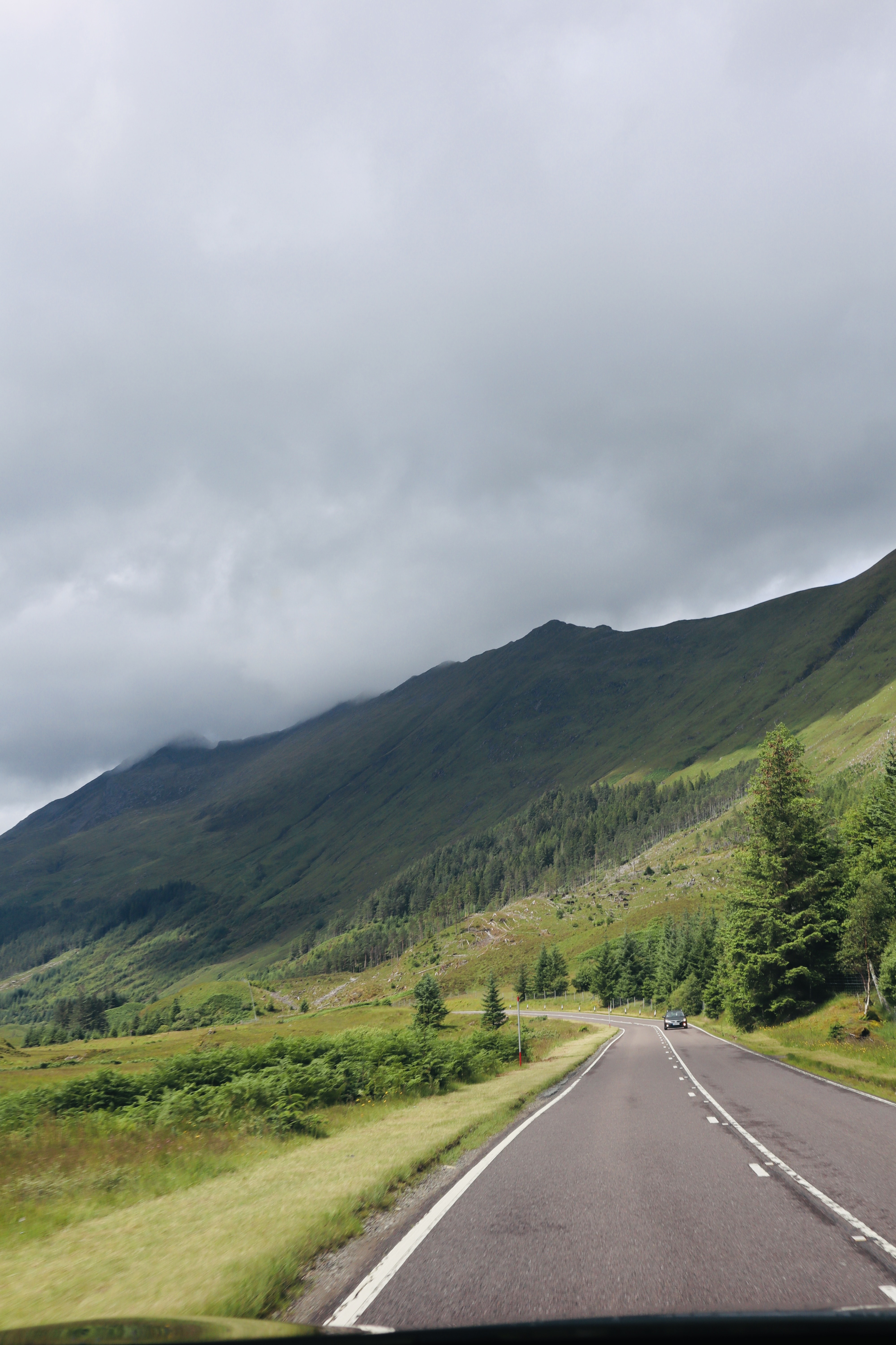 A beautiful road along Isle of Skye. 